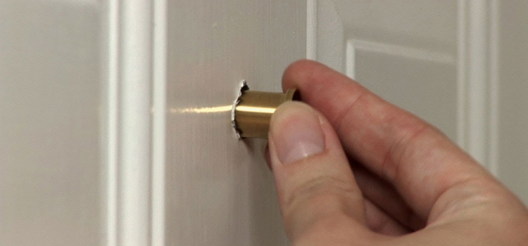 peephole door repair in Norco